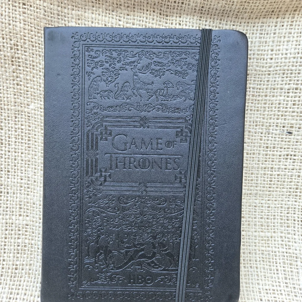 GAME OF THRONES themed blank pages writing journal